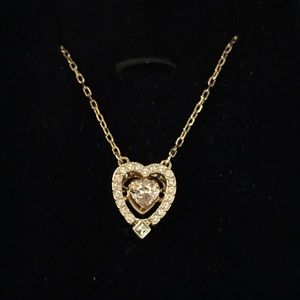 Swarovski Sparkling Dance Heart Necklace